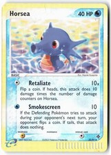 Dragon #33/97 Horsea on eBay