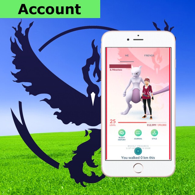 Buy Pokemon Go Account Mewtwo