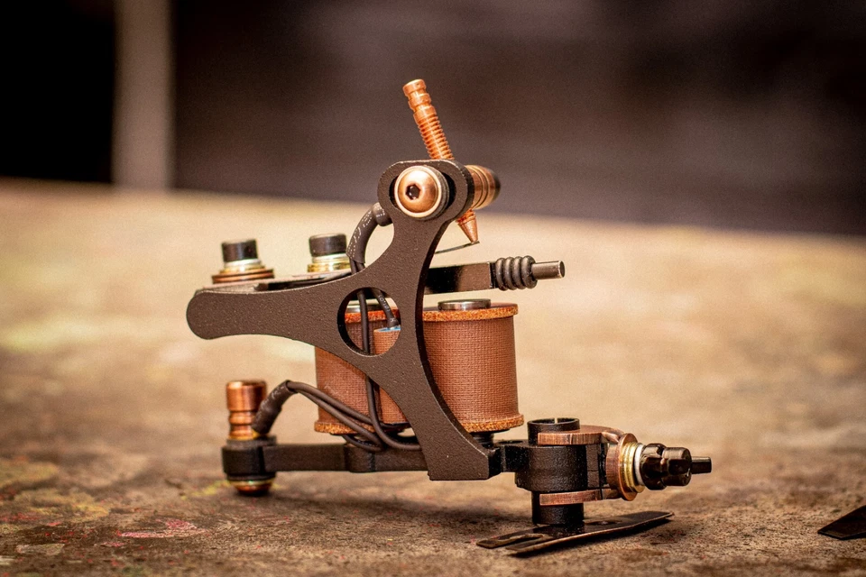 Handmade tattoo machine color packer mag 5-25, Running 100-105 Hz @4.5V Unloaded - Image 3 of 4