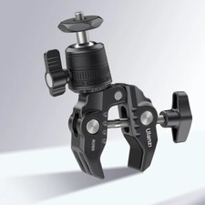 Camera Clamp Clip Mount 360  Adjustable Mini Ball Head Magic Arm for DSLR Rig