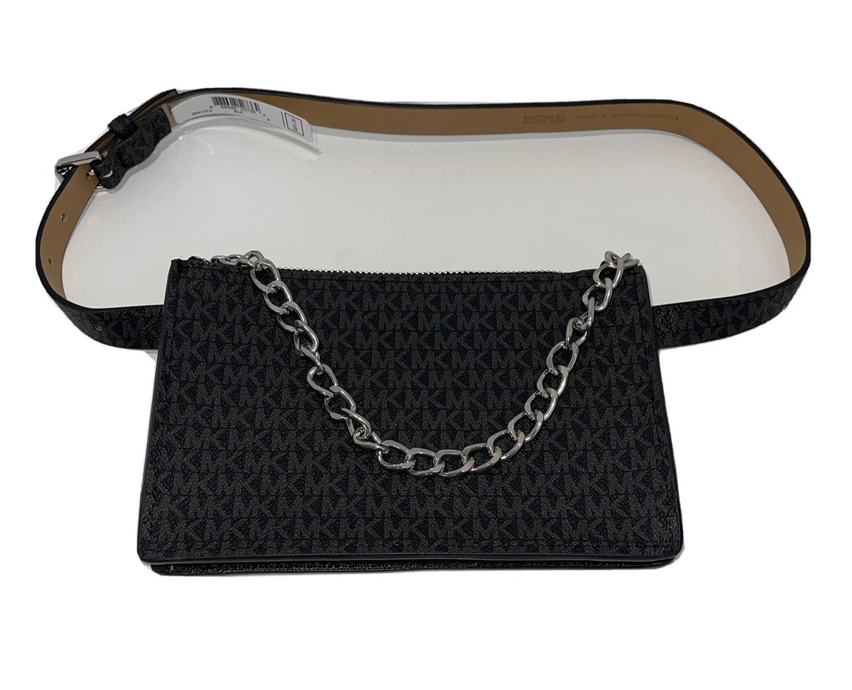 Michael kors signature logo belt bag sales
