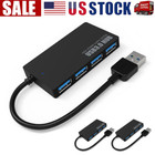 USB 3.0 Hub 4-port adapter Charger Data Ultra fast PC Mac Laptop Desktop LOT