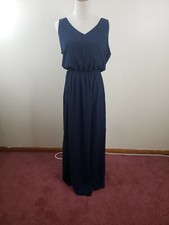 Show Me Your Mumu Kendal Maxi Dress Deep Navy Blue Sz XXL