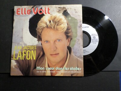 JEAN JACQUES LAFON VINYL 45 TOURS, SIE SIEHT, VINYL VINTAGE