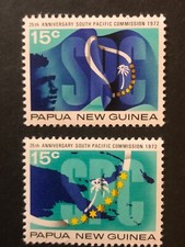 1972 Papua New Guinea South Pacific Commission set MNH