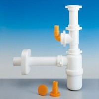 Ablaufgarnitur Siphon Bad Ablauf Geruchsverschluss Waschbecken Becken Waschtisch