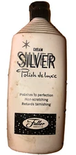 1950’s Cream Silver Polish de Luxe Fuller Brush co. Tarnish remover (lots inside