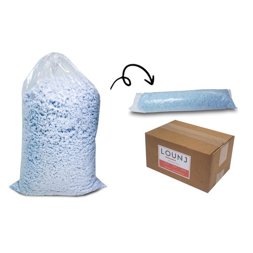 Shredded Gel Memory Foam Fill Refill for Cushions Bean Bags Pillows Dog Pet Bed - Picture 2 of 9