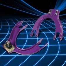 For 88-91 Honda Civiccrx Steel Purple Adjustable Front Upper Camber Kitarm For 88-91 Honda Civiccrx Steel Purple Adjustable Front Upper Camber Kitarm