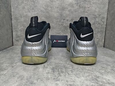 Level S-Nike Air Foamposite Pro \'Silver Surfer\' Silver 616750-004 US10 Men Level S-Nike Air Foamposite Pro  main image 4
