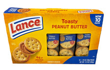 Lance Toasty Peanut Butter Sandwich Crackers 12.8 oz