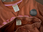 NWT girl 5T Snoopy Woodstock Peanuts 2pc short set top outfit brown short sleeve — photo 6