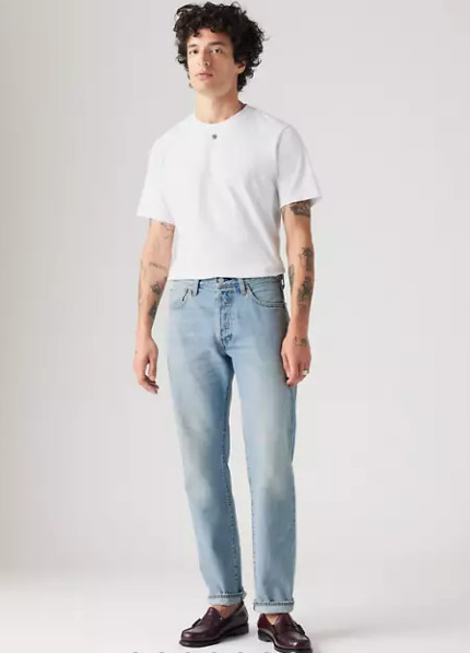 Levi's Premium 501 Original Fit Selvedge Blue - 34X30 image 10