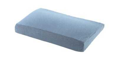 Theraline Bezug für das Kinderkopfkissen Melange Blau-grau Bamboo  TOP