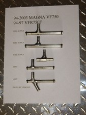  94-2003  Magna VF750 C  AC C2   1994 -97  VFR750F   FUEL/SUPPLY VENT TUBES   
