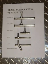  94-2003  Magna VF750 C  AC C2   1994 -97  VFR750F   FUEL/SUPPLY VENT TUBES   