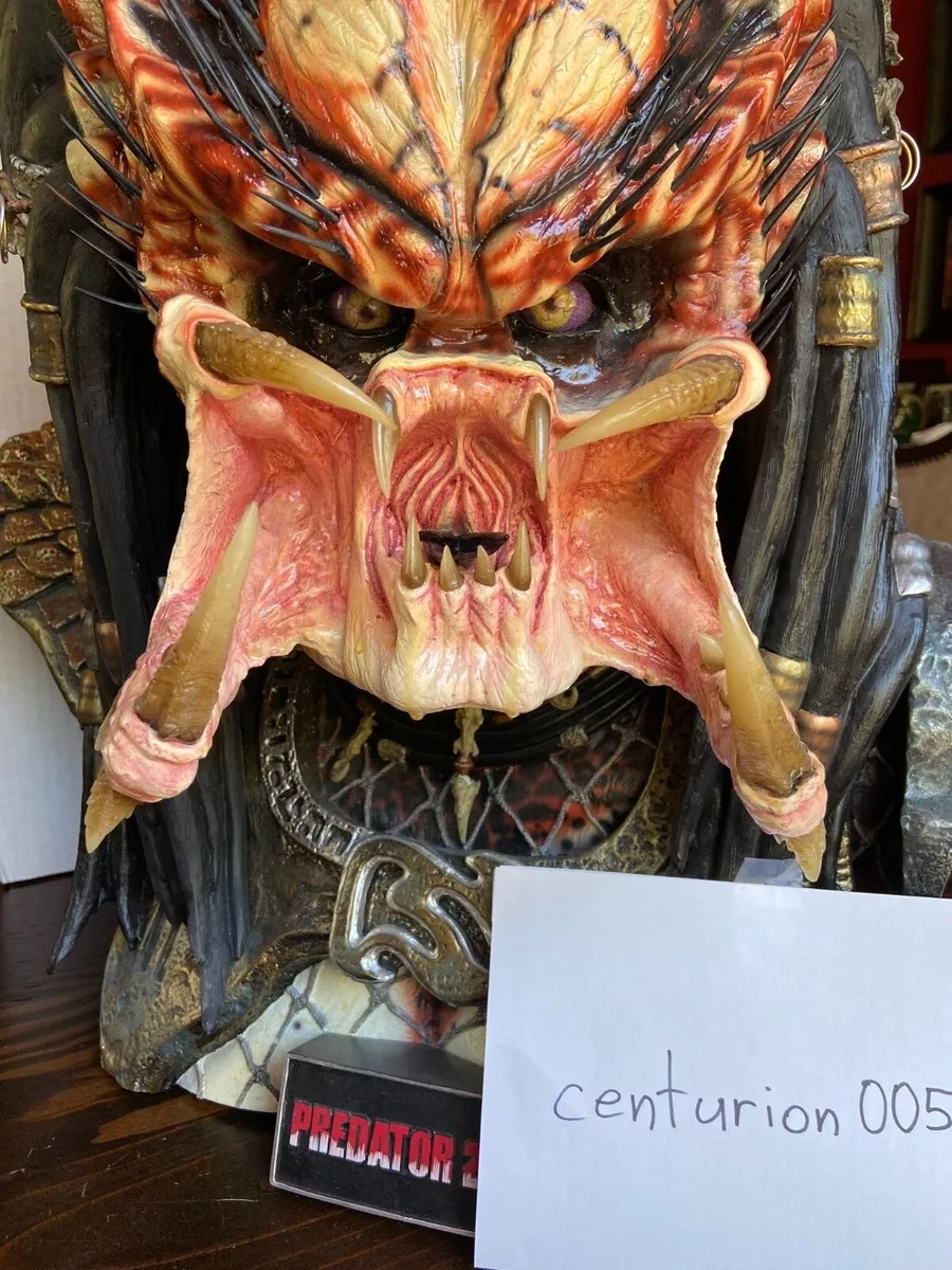 CoolProps Predator 2 Life-size Bust; City Hunter 1:1 bust prop replica;  Rare!