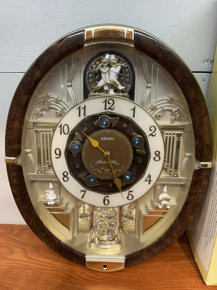 Seiko Special Collectors Golden Trumpets Melodies In Motion Wall
