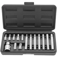 Cass.plastica 15pz. Assorted Hex - Code bgs5070 FBGS5070 KRAFTMANN Offici