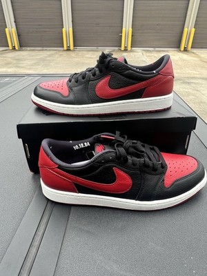 Jordan 1 Retro Low OG  Red Black Banned 2026 Size 12.5 IW6276 001 Sneaker Shoe