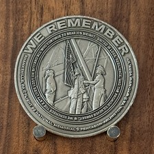 9/11 We Remember United In Remembrance Challenge Coin W 15