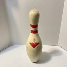 VTG AMF Bowling Pin Amflite II WIBC ABC Plastic Coated Made In USA