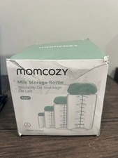 Momcozy 4 Pcs. Milk Storage Bottles - 10 oz.