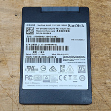 SanDisk X400 256GB 2.5" SATA III Internal SSD SDBSB8U-256G-1012