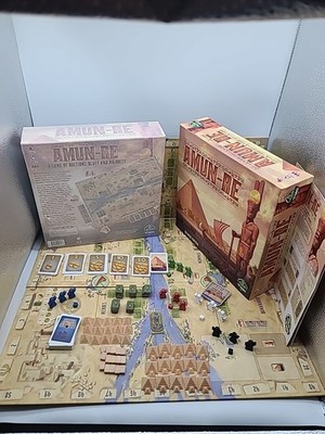 AMUN-RE -  Board Game Reiner Knizia Classic Auction Bluffing Game