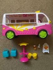 Shopkins ice cream truck playset COMPLETE SET