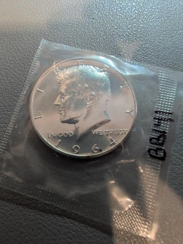 1964-P  KENNEDY Half Dollar 50C ~ 90% Silver ~ Sealed Uncirculated-BB141