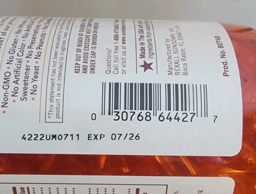 Sundown Omega 3-6-9 Fish & Borage Oils 200 Softgels Heart & Circulatory EXP 7/26 - Image 4 of 4