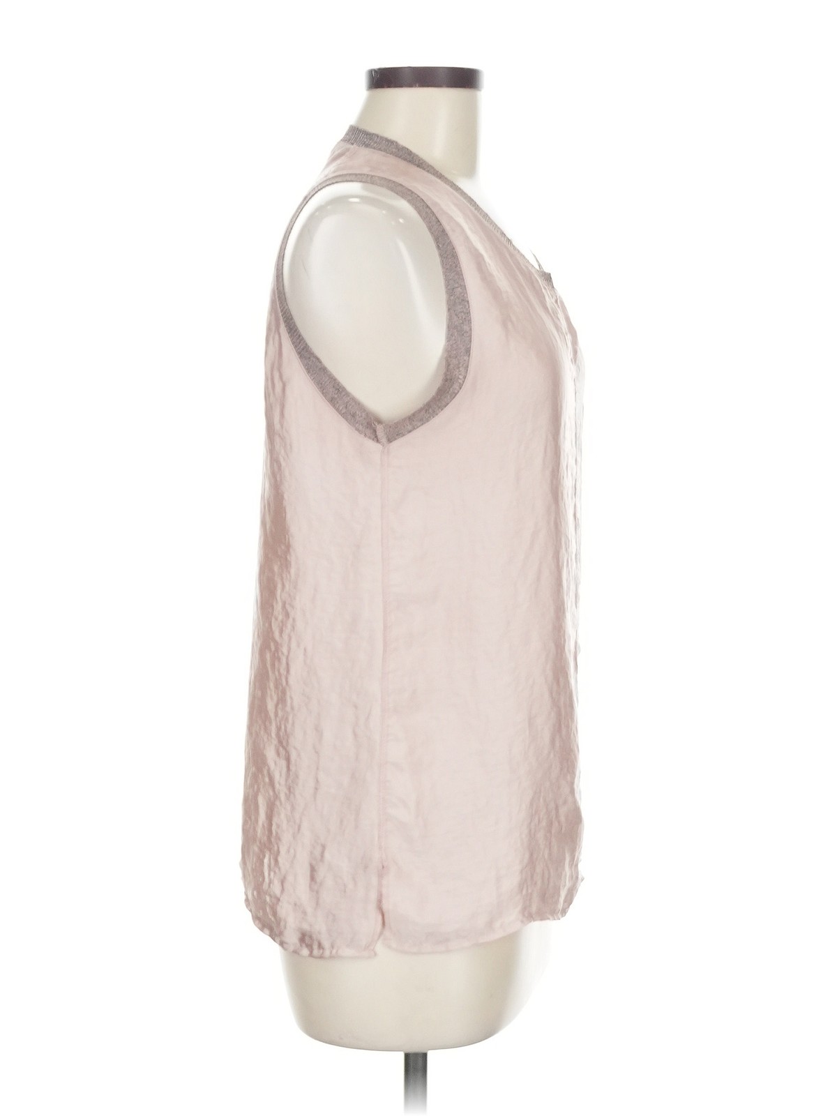 Zara W&B Collection Women Pink Sleeveless Blouse M thumbnail 3