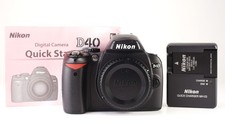 Nikon D40 DSLR Camera Body Only 4,419 Shots Refurbished +12Month Guarantee.