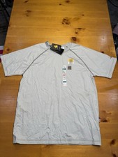 Carhartt Force FR Short Sleeve Work T-Shirt Flame Resistant Cat 2 Men Size Large