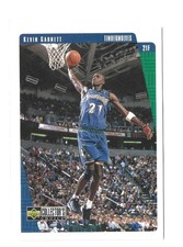 1997-98 Collector's Choice Number 80 Kevin Garnett Minnesota Timberwolves