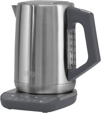Ninja Stainless Steel Perfect Temperature Kettle 1.7L Silver KT201UK