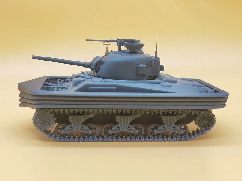 3D printing kit 1/72/87 American M4 sherman DD amphibious tank Model Unpainted - Image 3 of 4