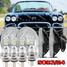 For Chevy Corvette 62-82 4x New 5.75 5-34 Inch Led Headlight Hilo Beam 6000k For Chevy Corvette 62-82 4x New 5.75 5-34 Inch Led Headlight Hilo Beam 6000k