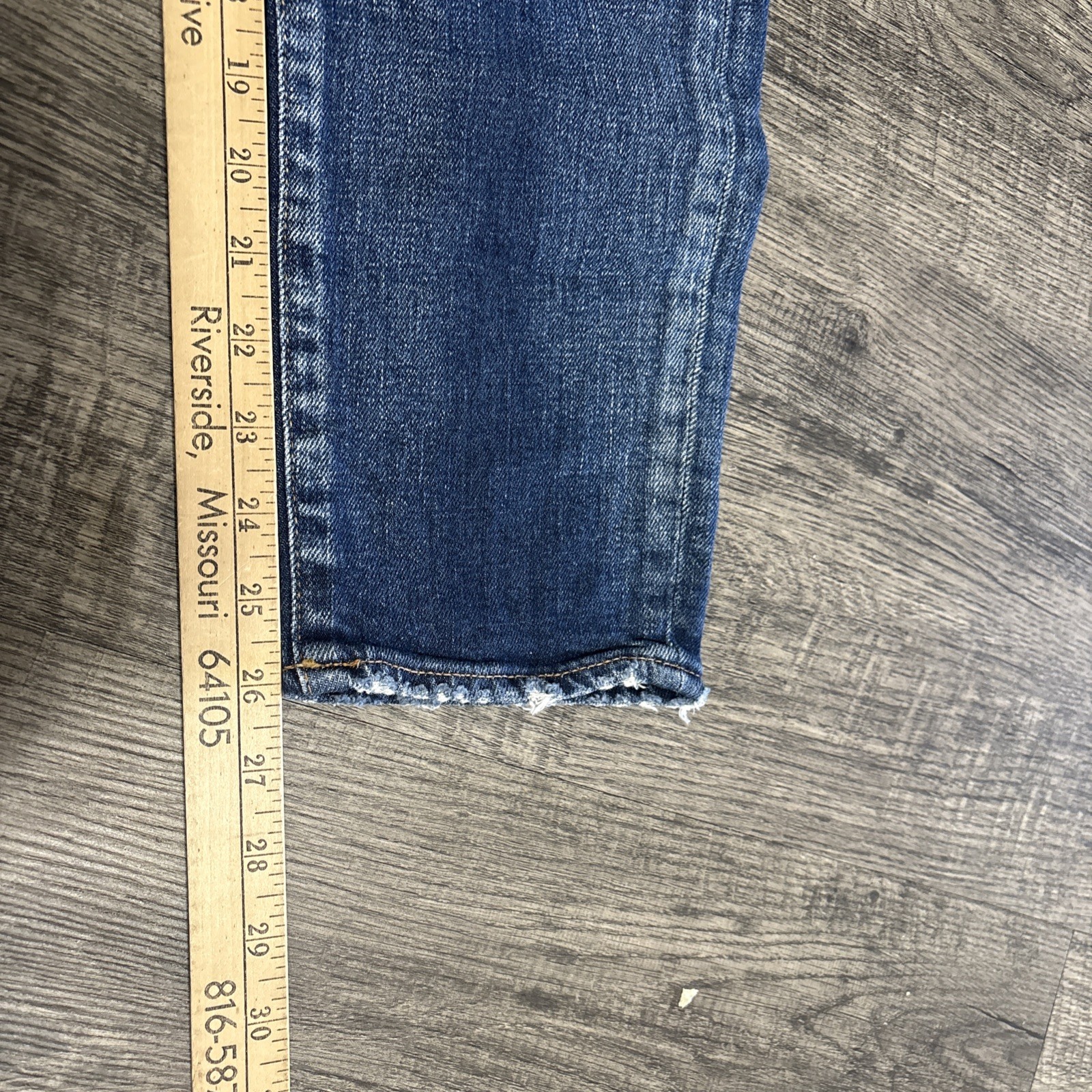 MOUSSY VINTAGE Women's Distressed Skinny Jeans Denim 28 Fits 30 X 26 - View 9