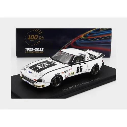 1:43 SPARK Mazda Rx7 1146Cc #86 24H Le Mans 1980 Soto Honegger Hutchins S9470 - Immagine 2 di 2