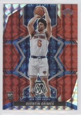 2021-22 Panini Mosaic Rookies Red Prizm Quentin Grimes #223 Rookie RC 17tq