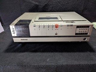 Videograbadora Sony Betamax SL C5E Vintage VCR Original Instrucciones Prueba de corriente OK /