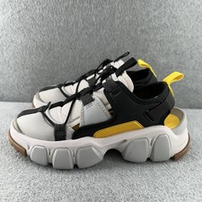 Onitsuka Tiger DENTIGRE CAGE Sandals Shoes Grey Black Unisex Mens 6 Women  s 7.5