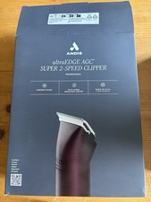 Andis AGC 2 Speed Clipper - Burgundy - brushless AGC2 AGCB 2-speed Dog