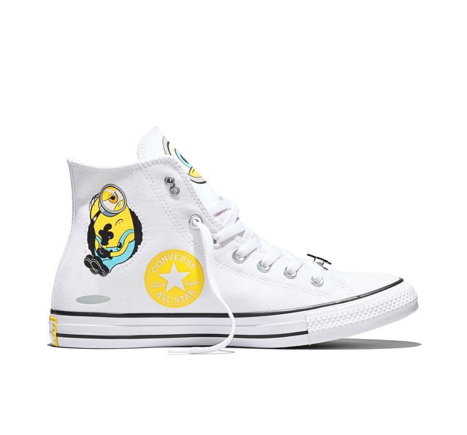Converse x Minions Chuck Taylor All Star Limited Edition High-Top Shoes White