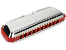 Hohner Golden Melody Progressive Harmonica, Key of A M544BX-A