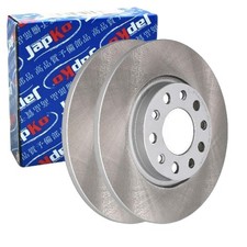 2X JAPKO BREMSSCHEIBEN HINTEN 277mm VOLL PASSEND FÜR JEEP CHEROKEE