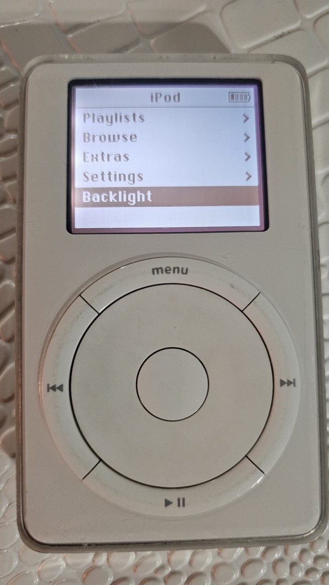 Apple iPod 10GB 初代 Apple iPod 1st Generation 10GB 32MB RAM W/1900 Songs With