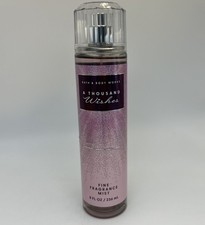 NEW Bath  Body Works A Thousand Wishes Fine Fragrance Mist 8 oz Worn Bottle